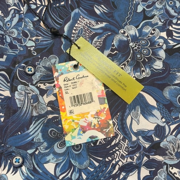 Robert Graham rambling shirt, NEW WITH TAGS - Picture 8 of 14